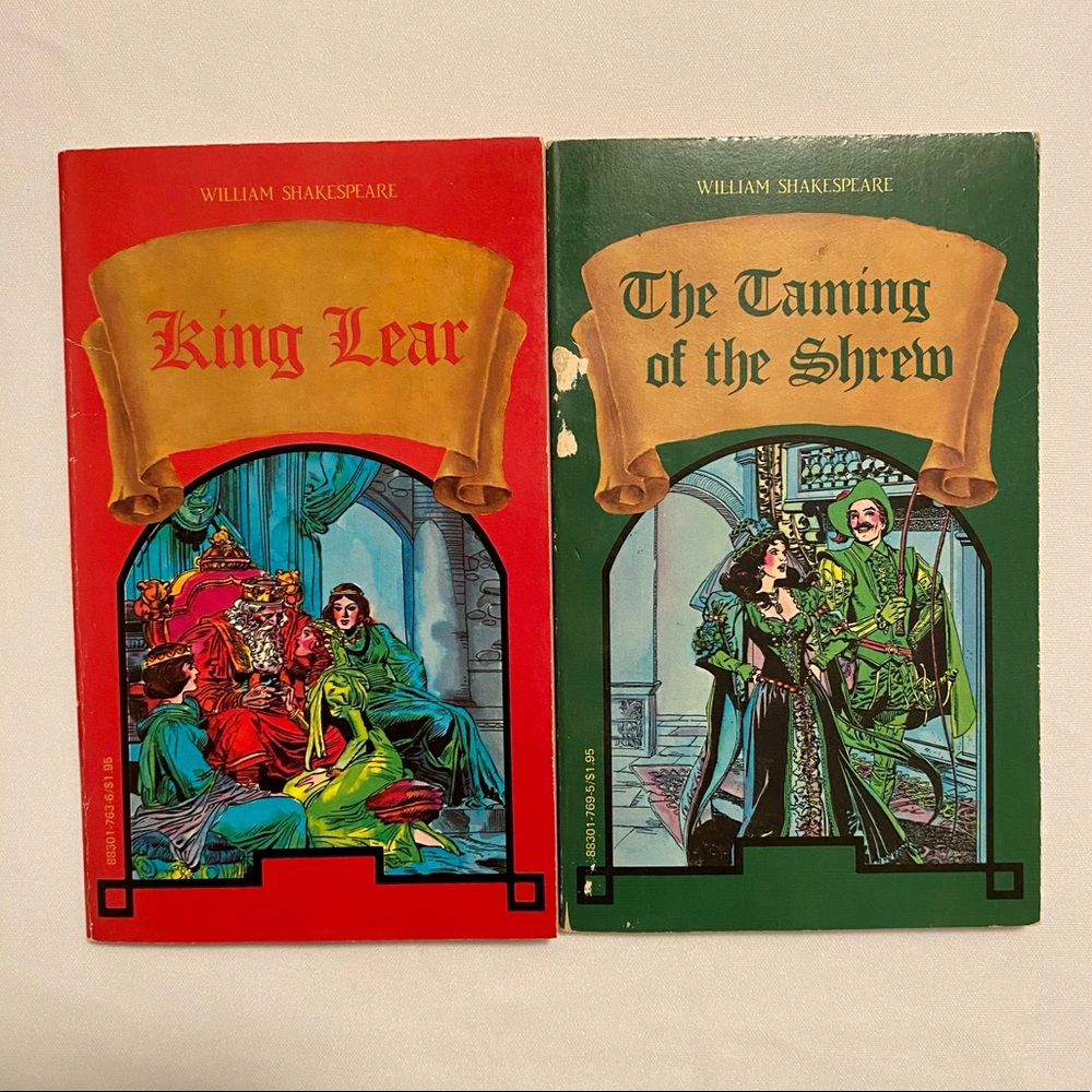 Shakespeare King Lear & The Taming of The Shrew